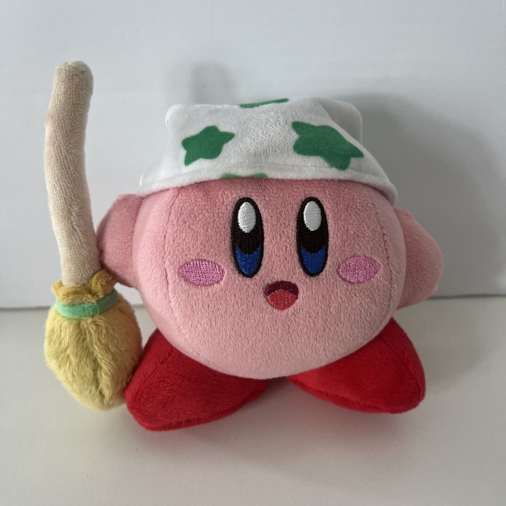 Little Buddy 1459 Kirby of The Stars Collection: Kirby Cleaning 5" Plush